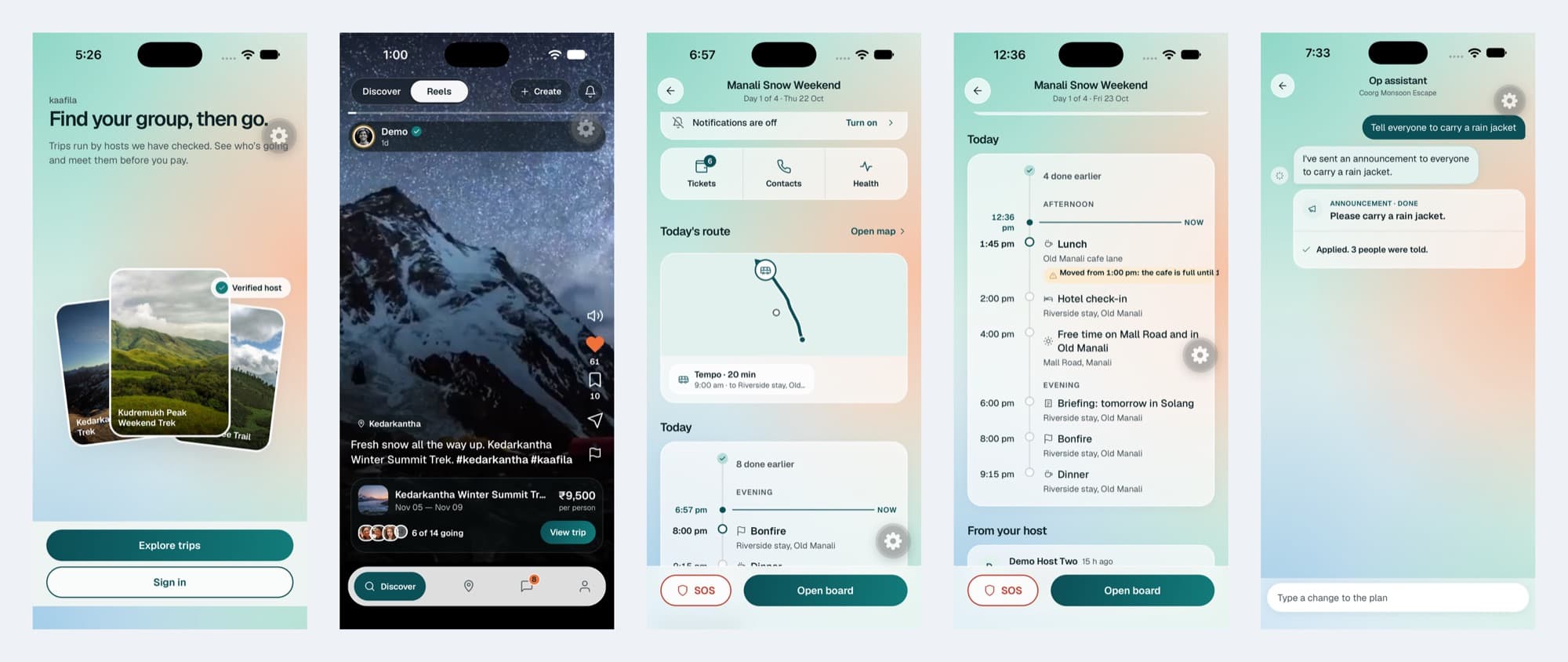 Kaafila screenshot